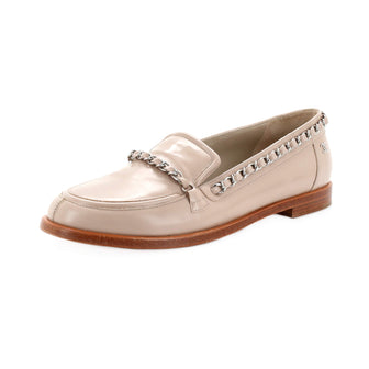 Chanel Women's Chain Around Loafers Leather