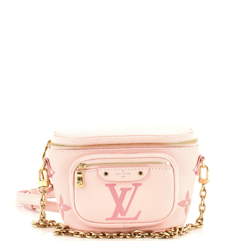 Louis Vuitton Bum Bag By The Pool Monogram Empreinte Giant Mini Pink 2288611
