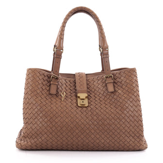 Bottega Veneta Roma Handbag Intrecciato Nappa Medium 2288702