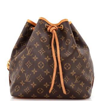 Louis Vuitton Petit Noe Handbag Monogram Canvas