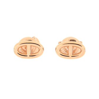 Hermes Farandole Stud Earrings 18K Rose Gold Very Small