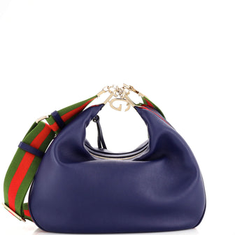 Gucci Attache Shoulder Bag Leather Large