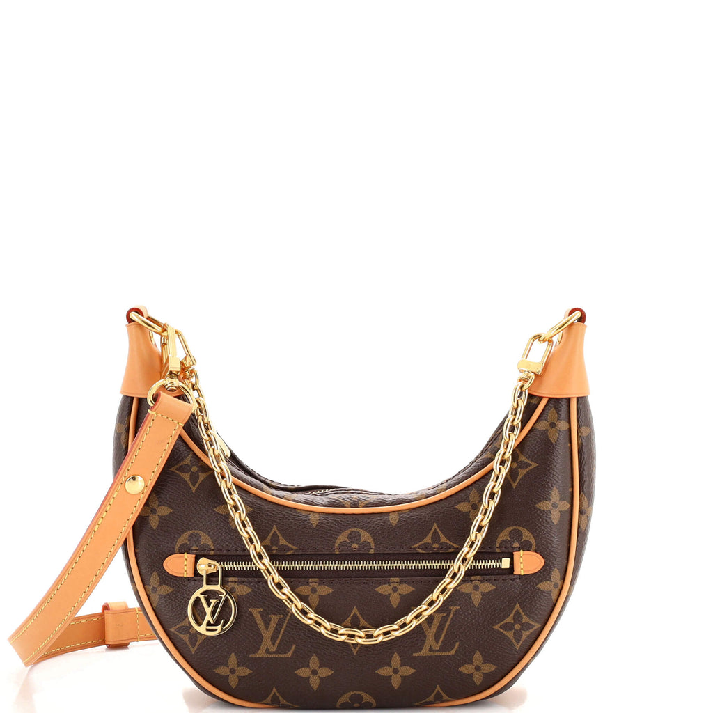 Louis Vuitton Loop Handbag Monogram Canvas Brown 2288861