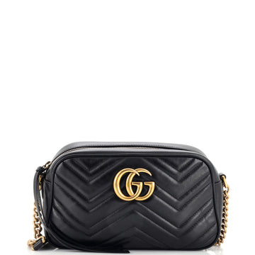 Gucci GG Marmont Shoulder Bag Matelasse Leather Small