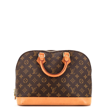 Louis Vuitton Vintage Alma Handbag Monogram Canvas PM