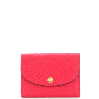Louis Vuitton Rosalie Coin Purse Monogram Empreinte Leather