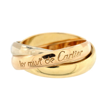 Cartier Les Must de Cartier Trinity Ring 18K Tricolor Gold