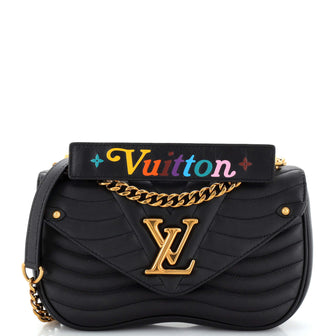 Louis Vuitton New Wave Chain Bag Quilted Leather MM