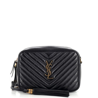 Saint Laurent Lou Camera Bag Matelasse Chevron Leather Small