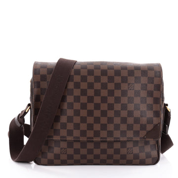 Louis Vuitton Shelton Messenger Bag Damier MM Brown