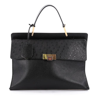 Balenciaga Le Dix Zip Cartable Top Handle Bag Leather 2290201