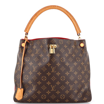 Louis Vuitton Gaia Handbag Monogram Canvas