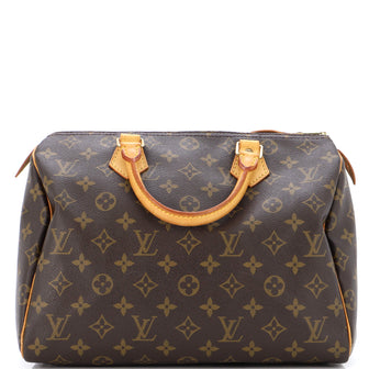Louis Vuitton Speedy Handbag Monogram Canvas 30