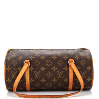 Louis Vuitton Papillon Handbag Monogram Canvas 30