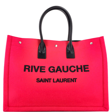 Saint Laurent Rive Gauche Shopper Tote Felt Large