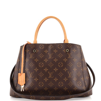 Louis Vuitton Montaigne Handbag Monogram Canvas MM