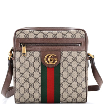Gucci Ophidia Messenger Bag GG Coated Canvas Small