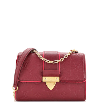Louis Vuitton Saint Sulpice Handbag Monogram Empreinte Leather BB