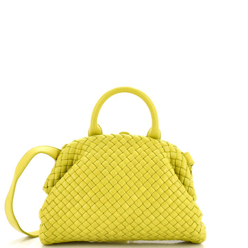 Bottega Veneta Padded Handle Tote Intrecciato Nappa Small