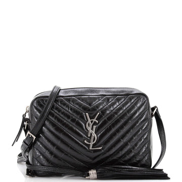 Saint Laurent Lou Camera Bag Matelasse Chevron Leather Small