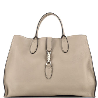 Gucci Jackie Soft Tote Leather Large
