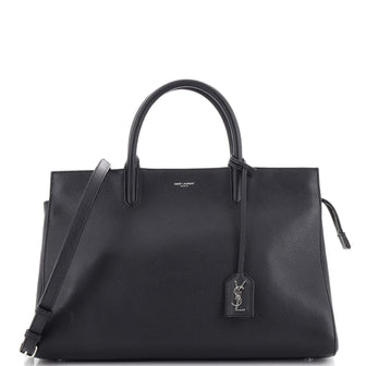 Saint Laurent Rive Gauche Cabas Leather Medium