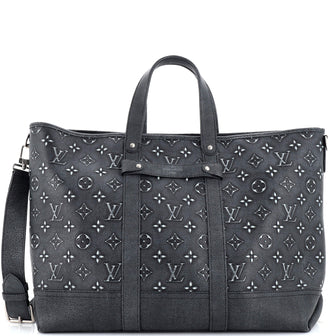 Louis Vuitton Journey Tote Faded Monogram Debossed Leather