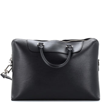 Louis Vuitton Porte Documents Jour leather bag