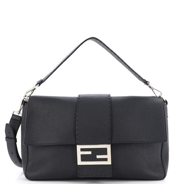 Fendi Selleria Baguette Convertible Belt Bag Leather Large