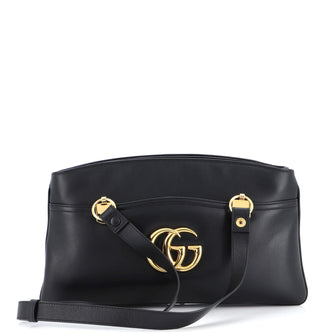 Gucci Arli Top Handle Bag Leather Large