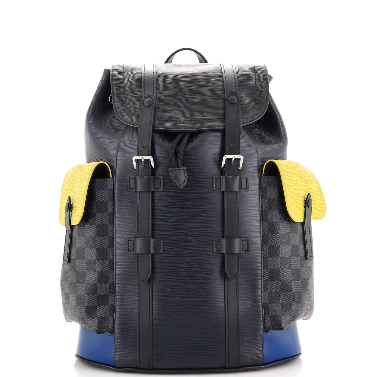 Louis Vuitton Christopher Backpack Epi Leather with Damier Graphite PM
