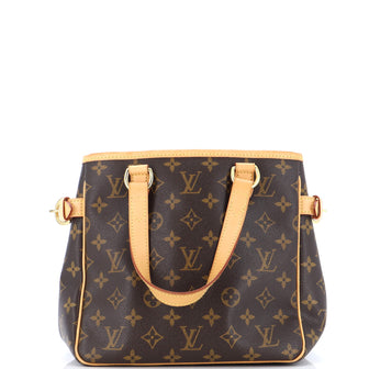 Louis Vuitton Batignolles Handbag Canvas