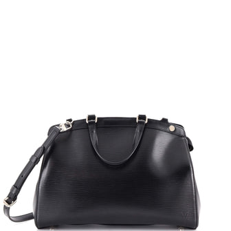 Louis Vuitton Brea Handbag EPI Leather mm Black