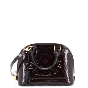 Louis Vuitton Alma Handbag Monogram Vernis BB