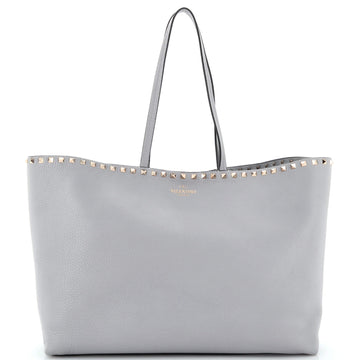 Valentino Garavani Rockstud Shopper Tote Leather Large