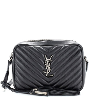 Saint Laurent Lou Camera Bag Matelasse Chevron Leather Small