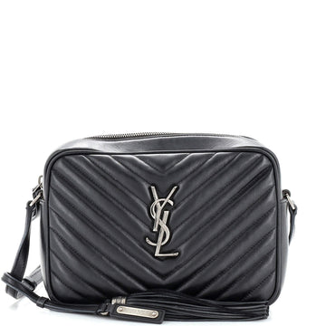 Saint Laurent Lou Camera Bag Matelasse Chevron Leather Small