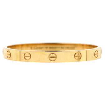Cartier Love Bracelet 18K Yellow Gold