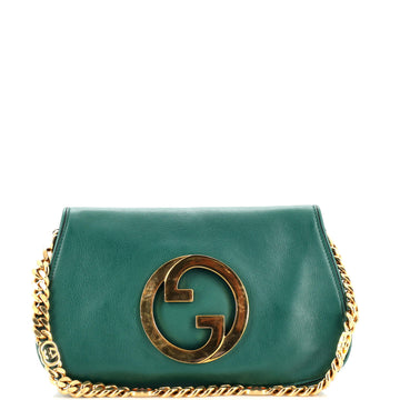 Gucci Blondie NM Chain Flap Bag Leather Small