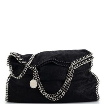 Stella McCartney Falabella Fold Over Bag Shaggy Deer