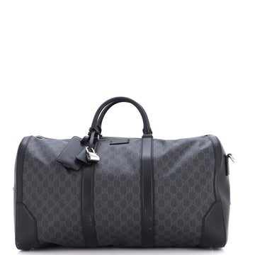 Gucci Convertible Duffle Bag GG Coated Canvas Large