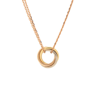 Cartier Trinity Choker Necklace 18K Tricolor Gold
