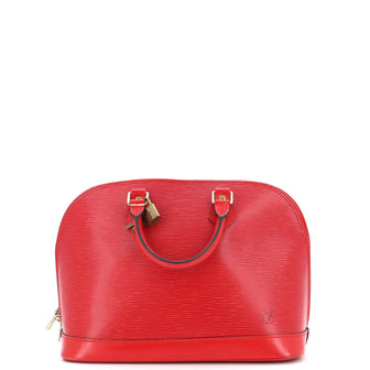 Louis Vuitton Vintage Alma Handbag Epi Leather PM
