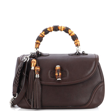 Gucci New Bamboo 1921 Top Handle Bag Leather Large
