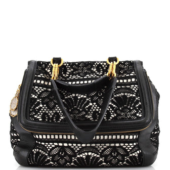 Dolce & Gabbana Miss Sicily Bag Floral Lace Large