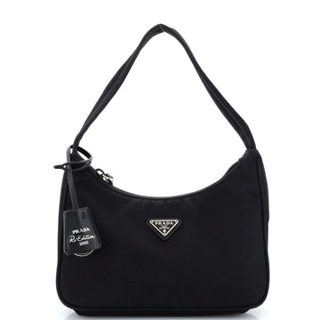 Prada Re-Edition 2000 Hobo Tessuto Mini