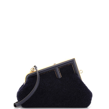 Fendi First Bag Shearling Small