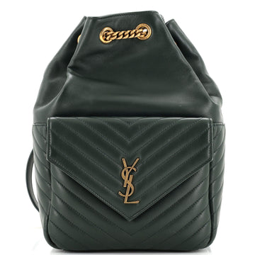 Saint Laurent Joe Backpack Matelasse Chevron Leather