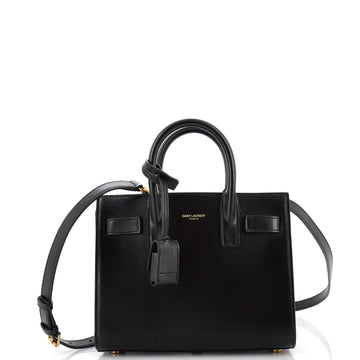 Saint Laurent Sac de Jour Bag Leather Nano