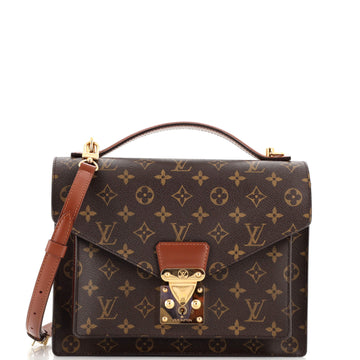 Louis Vuitton Monceau Handbag Monogram Canvas